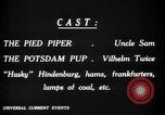 Image of Animated Uncle Sam as Pied Piper United States USA, 1918, second 19 stock footage video 65675042476