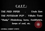Image of Animated Uncle Sam as Pied Piper United States USA, 1918, second 25 stock footage video 65675042476