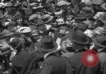 Image of Chaplin, Pickford, and Fairbanks at the Third Liberty Loan drive Washington DC USA, 1918, second 1 stock footage video 65675042480