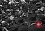 Image of Chaplin, Pickford, and Fairbanks at the Third Liberty Loan drive Washington DC USA, 1918, second 4 stock footage video 65675042480