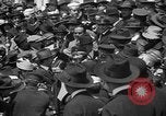 Image of Chaplin, Pickford, and Fairbanks at the Third Liberty Loan drive Washington DC USA, 1918, second 5 stock footage video 65675042480