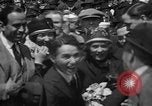 Image of Chaplin, Pickford, and Fairbanks at the Third Liberty Loan drive Washington DC USA, 1918, second 18 stock footage video 65675042480