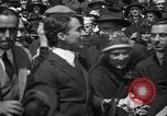Image of Chaplin, Pickford, and Fairbanks at the Third Liberty Loan drive Washington DC USA, 1918, second 21 stock footage video 65675042480