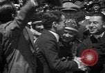 Image of Chaplin, Pickford, and Fairbanks at the Third Liberty Loan drive Washington DC USA, 1918, second 27 stock footage video 65675042480