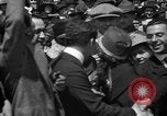 Image of Chaplin, Pickford, and Fairbanks at the Third Liberty Loan drive Washington DC USA, 1918, second 28 stock footage video 65675042480