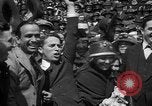 Image of Chaplin, Pickford, and Fairbanks at the Third Liberty Loan drive Washington DC USA, 1918, second 34 stock footage video 65675042480