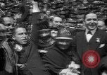 Image of Chaplin, Pickford, and Fairbanks at the Third Liberty Loan drive Washington DC USA, 1918, second 35 stock footage video 65675042480