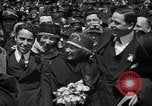 Image of Chaplin, Pickford, and Fairbanks at the Third Liberty Loan drive Washington DC USA, 1918, second 42 stock footage video 65675042480