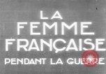 Image of French women tend farms in World War I France, 1917, second 1 stock footage video 65675042483