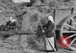 Image of French women tend farms in World War I France, 1917, second 4 stock footage video 65675042483
