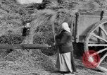 Image of French women tend farms in World War I France, 1917, second 7 stock footage video 65675042483