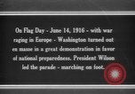 Standbild Woodrow Wilson Washington DC USA, 1917, aus Sekunde 6 historischem Filmmaterial Videoclip 65675042489