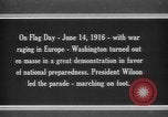 Standbild Woodrow Wilson Washington DC USA, 1917, aus Sekunde 7 historischem Filmmaterial Videoclip 65675042489