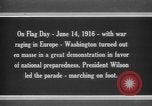 Standbild Woodrow Wilson Washington DC USA, 1917, aus Sekunde 11 historischem Filmmaterial Videoclip 65675042489