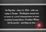 Standbild Woodrow Wilson Washington DC USA, 1917, aus Sekunde 16 historischem Filmmaterial Videoclip 65675042489