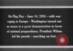 Standbild Woodrow Wilson Washington DC USA, 1917, aus Sekunde 17 historischem Filmmaterial Videoclip 65675042489