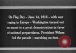Standbild Woodrow Wilson Washington DC USA, 1917, aus Sekunde 20 historischem Filmmaterial Videoclip 65675042489