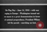Standbild Woodrow Wilson Washington DC USA, 1917, aus Sekunde 24 historischem Filmmaterial Videoclip 65675042489