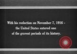Standbild Woodrow Wilson Washington DC USA, 1917, aus Sekunde 26 historischem Filmmaterial Videoclip 65675042489