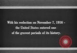 Standbild Woodrow Wilson Washington DC USA, 1917, aus Sekunde 32 historischem Filmmaterial Videoclip 65675042489