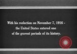 Standbild Woodrow Wilson Washington DC USA, 1917, aus Sekunde 33 historischem Filmmaterial Videoclip 65675042489