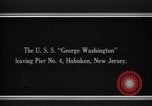 Image of Woodrow Wilson traveling to Paris Peace Conference Hoboken New Jersey USA, 1918, second 3 stock footage video 65675042490