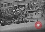 Image of Woodrow Wilson traveling to Paris Peace Conference Hoboken New Jersey USA, 1918, second 19 stock footage video 65675042490