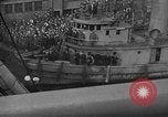 Image of Woodrow Wilson traveling to Paris Peace Conference Hoboken New Jersey USA, 1918, second 22 stock footage video 65675042490
