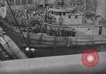 Image of Woodrow Wilson traveling to Paris Peace Conference Hoboken New Jersey USA, 1918, second 23 stock footage video 65675042490