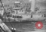 Image of Woodrow Wilson traveling to Paris Peace Conference Hoboken New Jersey USA, 1918, second 26 stock footage video 65675042490