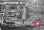Image of Woodrow Wilson traveling to Paris Peace Conference Hoboken New Jersey USA, 1918, second 28 stock footage video 65675042490