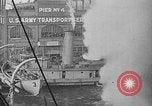 Image of Woodrow Wilson traveling to Paris Peace Conference Hoboken New Jersey USA, 1918, second 33 stock footage video 65675042490