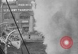Image of Woodrow Wilson traveling to Paris Peace Conference Hoboken New Jersey USA, 1918, second 34 stock footage video 65675042490
