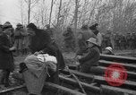 Image of French refugees with American soldiers in World War I France, 1918, second 9 stock footage video 65675042495