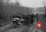 Image of French refugees with American soldiers in World War I France, 1918, second 49 stock footage video 65675042495
