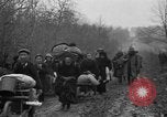 Image of French refugees with American soldiers in World War I France, 1918, second 53 stock footage video 65675042495