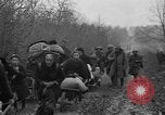 Image of French refugees with American soldiers in World War I France, 1918, second 55 stock footage video 65675042495