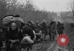 Image of French refugees with American soldiers in World War I France, 1918, second 57 stock footage video 65675042495
