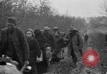 Image of French refugees with American soldiers in World War I France, 1918, second 62 stock footage video 65675042495