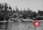 Image of Puget Sound coastline in early 1900s Tacoma Washington USA, 1917, second 3 stock footage video 65675042499