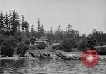 Image of Puget Sound coastline in early 1900s Tacoma Washington USA, 1917, second 4 stock footage video 65675042499