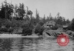 Image of Puget Sound coastline in early 1900s Tacoma Washington USA, 1917, second 7 stock footage video 65675042499