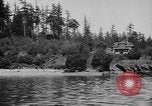 Image of Puget Sound coastline in early 1900s Tacoma Washington USA, 1917, second 8 stock footage video 65675042499