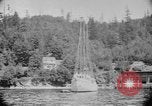 Image of Puget Sound coastline in early 1900s Tacoma Washington USA, 1917, second 10 stock footage video 65675042499