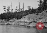 Image of Puget Sound coastline in early 1900s Tacoma Washington USA, 1917, second 21 stock footage video 65675042499