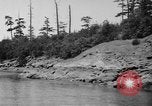 Image of Puget Sound coastline in early 1900s Tacoma Washington USA, 1917, second 22 stock footage video 65675042499