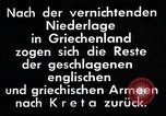 Standbild Deutsche Stuka Flugzeuge Kreta Griechenland, 1941, aus Sekunde 11 historischem Filmmaterial Videoclip 65675042521