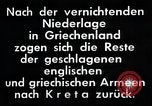 Standbild Deutsche Stuka Flugzeuge Kreta Griechenland, 1941, aus Sekunde 12 historischem Filmmaterial Videoclip 65675042521