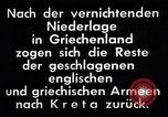 Standbild Deutsche Stuka Flugzeuge Kreta Griechenland, 1941, aus Sekunde 15 historischem Filmmaterial Videoclip 65675042521