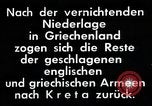 Standbild Deutsche Stuka Flugzeuge Kreta Griechenland, 1941, aus Sekunde 18 historischem Filmmaterial Videoclip 65675042521